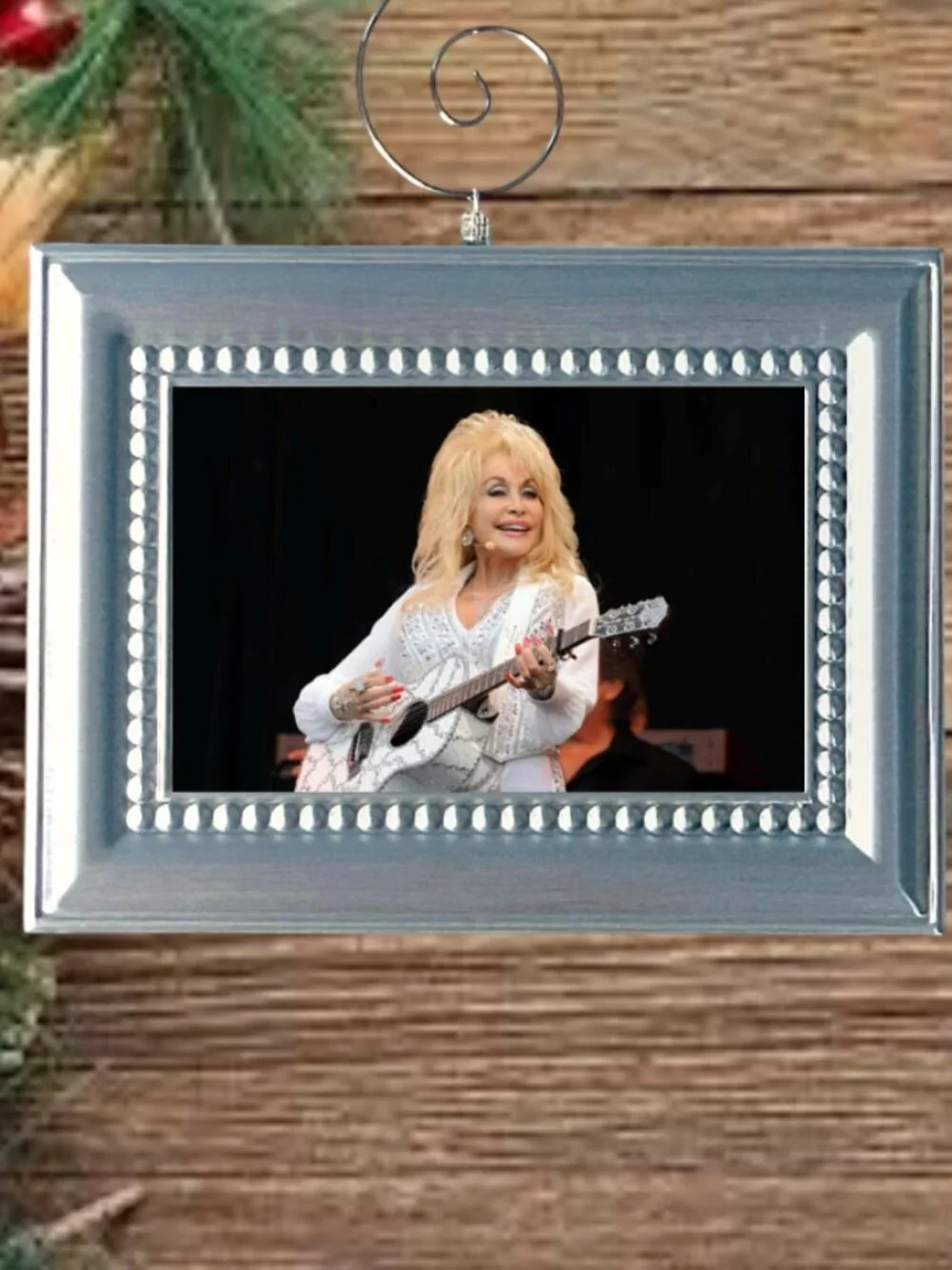 Dolly Parton Country Music Memorabilia Christmas Tree Ornament